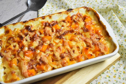 Gratin de Potimarron au Munster