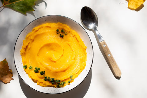 Purée de potimarron et patate douce