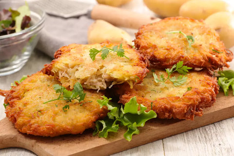 Paillassons de pomme de terre