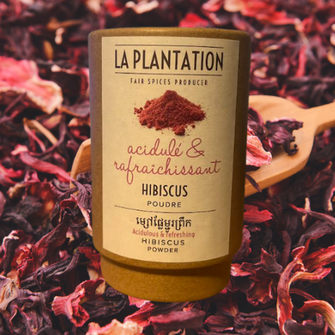 Hibiscus en poudre (acidulé & rafraichissant)