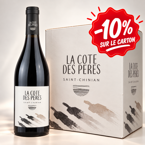 La Côte des Pères- Rouge - AOP St Chinian Bio Demeter